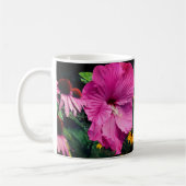 Hibiscus en bloementuinvrienden koffiemok (Links)