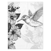 Hibiscus en kolibrie tafelkleed (Voorkant)