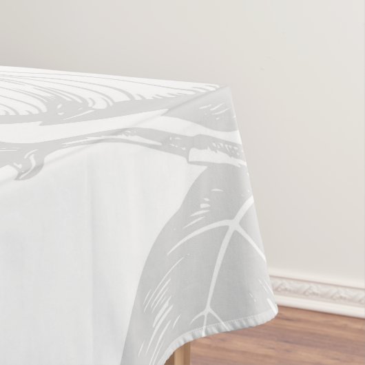 Hibiscus en kolibrie tafelkleed (Voorbeeld)