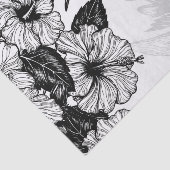 Hibiscus en kolibrie tissuepapier (Detail)