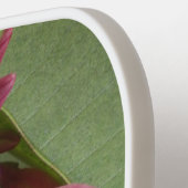 Hibiscus en Plumeria Pickleball Racket (Links Detail)