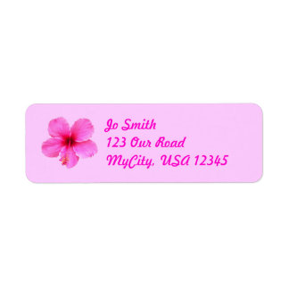 Hibiscus Etiket