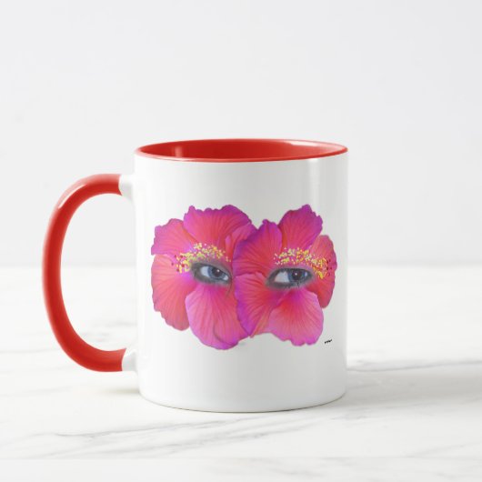 Hibiscus Eyes - Roze Mok (Links)