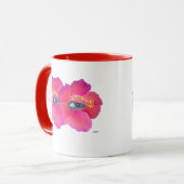 Hibiscus Eyes - Roze Mok (Voorkant links)