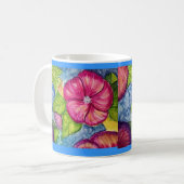 Hibiscus Fantasy Koffiemok (Voorkant links)