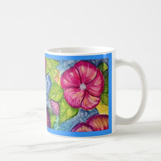 Hibiscus Fantasy Koffiemok (Rechts)