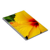 Hibiscus felgeel notitieboek (Rechterzijde)
