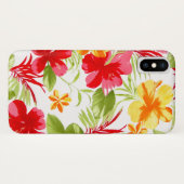 Hibiscus Floral Fiesta Case-Mate iPhone Case (Achterkant (horizontaal))