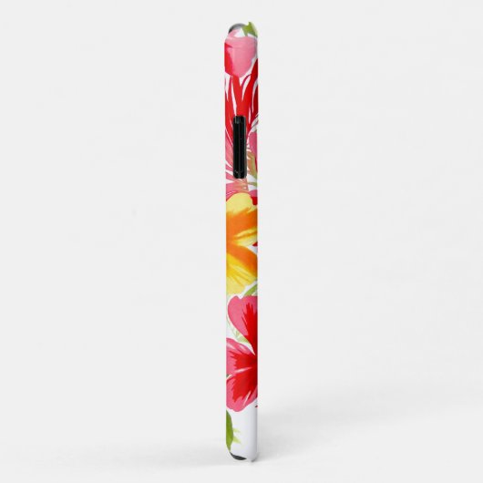 Hibiscus Floral Fiesta Case-Mate iPhone Case (Achterkant/rechts)