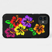 Hibiscus Floral iPhone 5/5S Hoesje (Achterkant (horizontaal))
