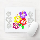 Hibiscus Floral Mousepad Muismat (Met muis)