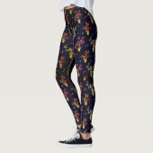Hibiscus Floral on Display Leggings (Links)