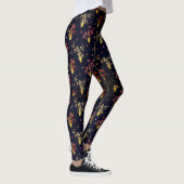 Hibiscus Floral on Display Leggings (Rechts)