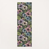 Hibiscus Floral Yoga Mat (Voorkant)