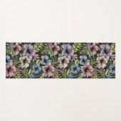 Hibiscus Floral Yoga Mat (Voorkant (horizontaal))