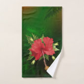 Hibiscus Flower Bad Handdoek (Handdoek)