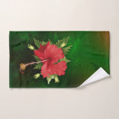 Hibiscus Flower Bad Handdoek (Handdoek)