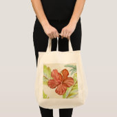 Hibiscus Flower Bag Tote Bag (Voorkant (product))