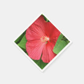 Hibiscus Flower Bright Magenta Floral Servetten (Hoek)
