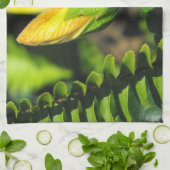 Hibiscus Flower Bud Theedoek (Gevouwen)