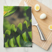 Hibiscus Flower Bud Theedoek (Quarter Fold)