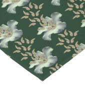 Hibiscus Flower Butterflies Patroon Korte Tafelloper (Hoek)