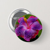 Hibiscus Flower Button (Voorkant /achterkant)
