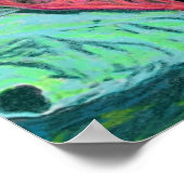 Hibiscus Flower Custom Art Poster (Hoek)