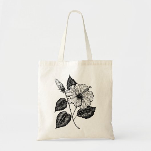 Hibiscus flower II Tote Bag (Voorkant)