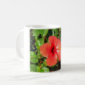 Hibiscus flower koffiemok (Voorkant links)