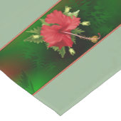 Hibiscus Flower Korte Tafelloper (Hoek)
