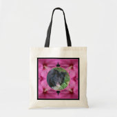 Hibiscus Flower Lijst Creëer Uw Eigen Huisdier Fot Tote Bag (Voorkant)