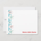 Hibiscus Flower Note-kaarten | Hartelijk dank Notitiekaartje (Voorkant)