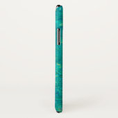 Hibiscus flower oceaanwater Hawaiian blauwgroen ro Case-Mate iPhone Case (Achterkant / rechts)