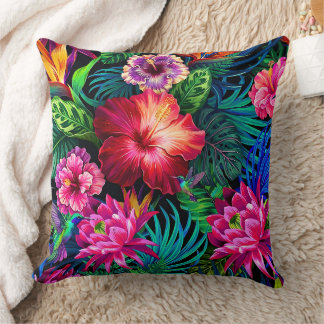 hibiscus flower pattern drawing kussen