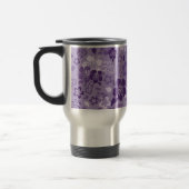 Hibiscus Flower Pattern Stainless Steel Travel Mug Reisbeker (Links)