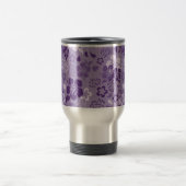Hibiscus Flower Pattern Stainless Steel Travel Mug Reisbeker (Center)