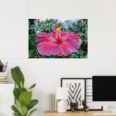 Hibiscus Flower Poster (Thuiskantoor)
