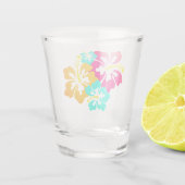 Hibiscus Flower Shot Glas (Achterkant)