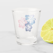 Hibiscus Flower Shot Glas (Achterkant)