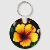 Hibiscus Flower Sleutelhanger (Voorkant)