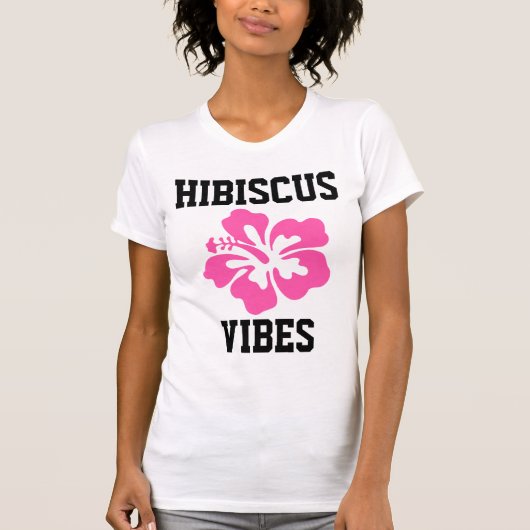 HIBISCUS FLOWER T-Shirts (Voorkant)
