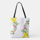 Hibiscus flower tas (Achterkant)