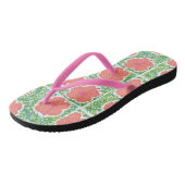 Hibiscus Flower Teenslippers (Schuin)
