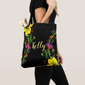 Hibiscus flower tote bag (Dichtbij)