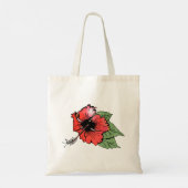 Hibiscus Flower Tote Bag (Achterkant)