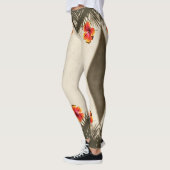 Hibiscus Flower Tropical Vibes Floral Leggings (Links)