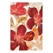 Hibiscus flower - waterverf verf 2 mini klembord (Achterkant)