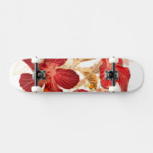 Hibiscus flower - waterverf verf 2 skateboard (Horizontaal)