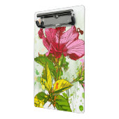 Hibiscus flower - waterverf verf mini klembord (Angled2)